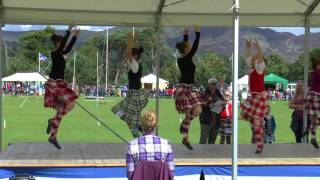 Fanny AUBRET  Half Tulloch at Newtonmore games 2017 [upl. by Avilo]