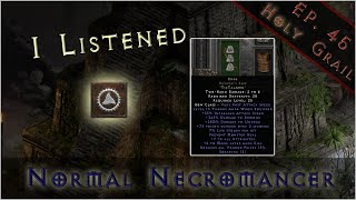 Getting Lost in Kurast  Necromancer P8  D2R Holy Grail  Ep 45 [upl. by Panter311]