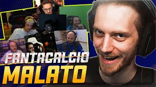 FANTACALCIO MALATO con ZanoXVII FazzRewind Yoshi93 justrohn NanniTwitch e Zazzone [upl. by Obellia]