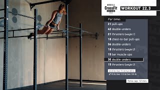 Open Workout 223 Standards [upl. by Grace]