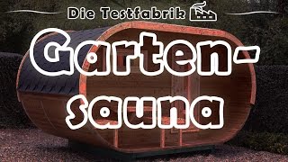 💦 Gartensauna Test – 🏆 Top 3 Gartensauna im Test [upl. by Llewen]