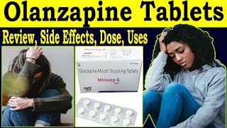 olanzapine tablets 5 mg 10 mg 25 mg  Olanzapine Mouth Dissolving tablets 5 mg  Review uses [upl. by Maridel]