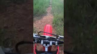 Trail riding Honda dirt bike youtube mx dirtbike youtubeshorts motocrosss yt fyp [upl. by Haggar]