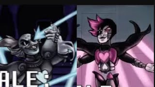 Mettaton neo and undyne the undying theme by Toby Fox with lyrics by man on the internet [upl. by Uwkuhceki]