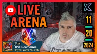 Raid Shadow Legends  Live Arena  IPR DocMarroe  Funny Tuesday [upl. by Almeta]