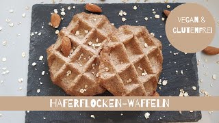 Belgische Waffeln aus Haferflocken [upl. by Kooima359]