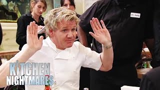 Gordon Tricks Ignorant Restaurant Owners  Kitchen Nightmares [upl. by Nickolaus]