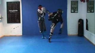 Sparring only Kicks Full Contact  Isao Carranza Vs David Crol [upl. by Raual]