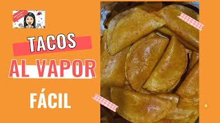 Tacos al vapor de chicharrón prensado [upl. by Tellford]