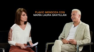 Flavio Mendoza con María Laura Santillán quotMuchos artistas se están yendo del paísquot [upl. by Ainival19]