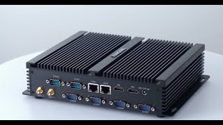 Kingdel NC4000 Ultra Compact Mini PC i74500U Windows 11 pro 6xCOM RS232 2xHD Ports [upl. by Nyleikcaj]