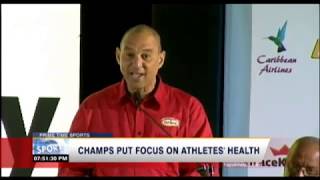 TVJ Sports Champs put Focus on Athletes Health  MAR 13 2019 [upl. by Ottie198]