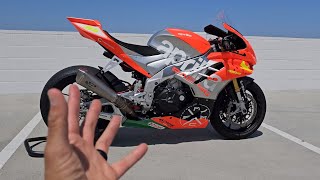 BEST Aprilia RSV4 1100 yet [upl. by Azilem]