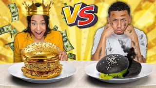 RICH VS POOR FOOD CHALLENGE [upl. by Chao]