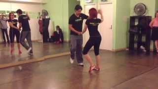 BACHATA FUNDAMENTALS  The Quick Step Back [upl. by Fatma]