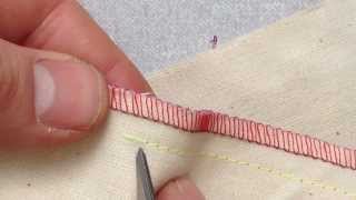 How to Unpick a 301 Lockstitch [upl. by Llerrehs]