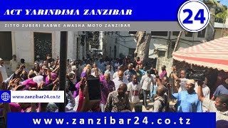 ZITTO ZUBERI KABWE AWASHA MOTO ZANZIBAR [upl. by Suoinuj]