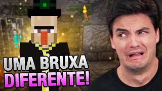 CAPTUREI UMA BRUXA DIFERENTE NO MINECRAFT 134 10 [upl. by Annairb]