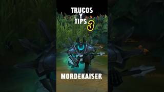 TRUCOS DE MORDEKAISER PT3GUIA MORDEKAISER LEAGUE OF LEGENDS shorts leagueoflegends mordekaiser [upl. by Eellehs558]