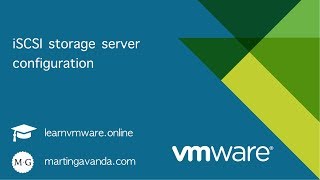 VMware vSphere  Windows server iSCSI setup [upl. by Edlihtam650]