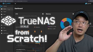 Setting Up TrueNas Scale from Fresh Install [upl. by Thistle]