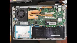 Asus A412F Upgrade RAM 16 GB Testing Upgrade SSD NVME amp M2 SATA [upl. by Ardyth107]