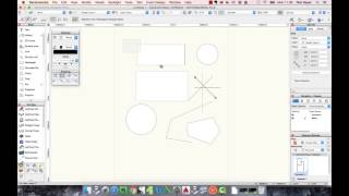 Vectorworks Spotlight 003  Drawing Shapes Updated [upl. by Gintz]