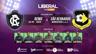 REMO 1 X 0 SÃƒO BERNARDO  AO VIVO E COM IMAGENS DO ESTÃDIO  SÃ‰RIE C 2024 [upl. by Negris]