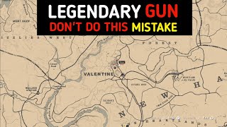 Proper Way To Obtain The Legendary Gun In Valentine Early Never Miss This  RDR2 [upl. by Calvert]