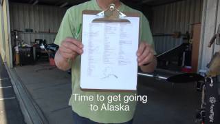 Waiex Packing for Alaska  May 26 2017 [upl. by Otrevire902]