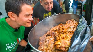 GOLDEN MEAT JACUZZI 🌮 Carnitas Tacos  Loaded Quesadillas Best Street Food in Los Angeles [upl. by Eirol944]