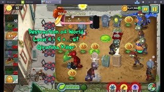 PvZ 2 Time Distortion Destruction of Worlds 23 [upl. by Ibby366]