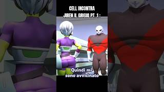 CELL INCONTRA JIREN PT 1 🇮🇹 ANIMAZIONE DI DEVILARTEMIS dragonball cell kermit jiren [upl. by Atinuahs]