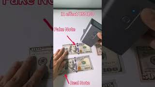 Laser Money Detector for Super Fake US Dollars [upl. by Negroj]