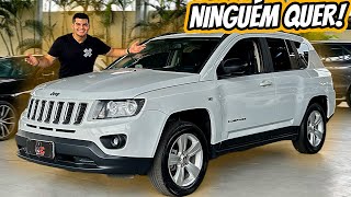 Jeep Compass Sport 2015  Carrão americano super confortável mas ESQUECIDO [upl. by Reffotsirhc]