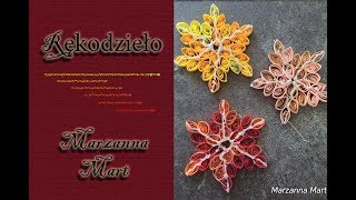 Jak zrobić papierowe gwiazdki  quilling [upl. by Calvin34]