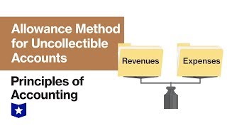 Allowance Method for Uncollectible Accounts  Principles of Accounting [upl. by Ruvolo530]