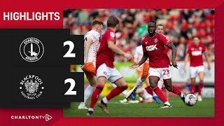 Highlights Charlton 2 Blackpool 2 October 2023 [upl. by Gnaw575]