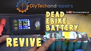 Revive dead ebike or lawn mover batteries [upl. by Amik]