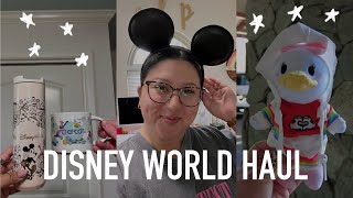 DISNEY WORLD HAUL 2024 🛍️  a short and sweet vlog ✨ [upl. by Hesketh731]