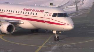 Embraer 170200ER reg SPLIH Katowice Airport Pyrzowice [upl. by Myrtia]