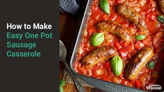 How to Make an Easy Sausage Casserole [upl. by Arnaldo364]