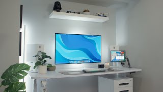 Updated Desk Setup Tour 2023 [upl. by Notecnirp]