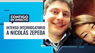 quotFUE ADAPTANDO RESPUESTASquot El intenso interrogatorio a Nicolás Zepeda  Contigo en Directo [upl. by Rustice226]