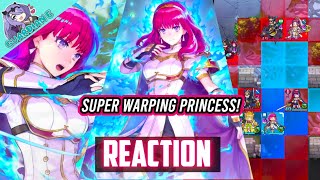 FEH WARP PRINCESS EMBLEM CELICA Trailer Reaction amp First Impression FEHeroes [upl. by Retsub]