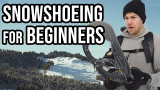 Snowshoeing for beginners First time experience [upl. by Enyrb799]