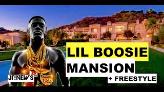 Lil Boosie Million Dollar Mansion Spits Exclusive Freestyle  Jordan Tower Network [upl. by Saunders]