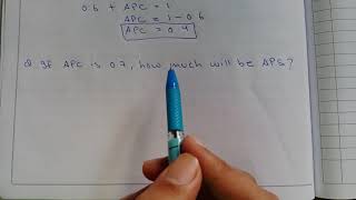 Calculate APS APC MPS MPC simple method [upl. by Acired487]