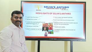 Why Selvas Anthropology  Highlights of Selvas Anthropology for UPSC Aspirants [upl. by Anyrtak]