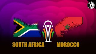 SOUTH AFRICA VS MOROCCO AFCON 2024 HUGO BROOS BAFANA BAFANA [upl. by Akehsyt]